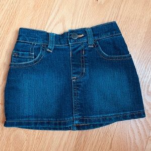 Children’s place denim skort 2T.
